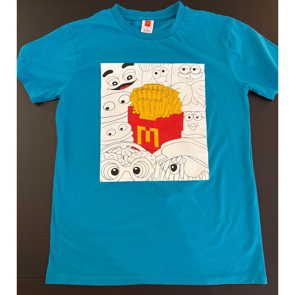 McDonald's 2024 Collector's Cup Promo Crew Graphic Tee Size Medium